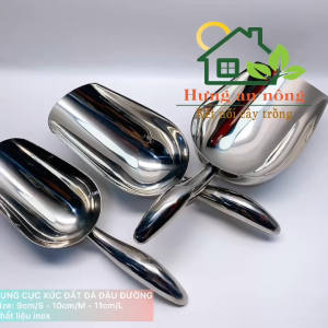 DCXIN - dụng cụ inox xúc đất đá đậu đường sự lựa chọn hoàn hảo cho nhà bếp ( xem trong mô tả )
