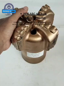 Mata bor pdc ARC 4Blades 153mm 6inch penghancur batuan keras dengan stabil