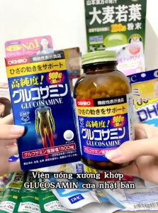 Viên Uống Glucosamine Orihiro 900 Viên Nhật Bản Hỗ Trợ Bổ Xương Khớp Duy Trì Khớp Khỏe Mạnh