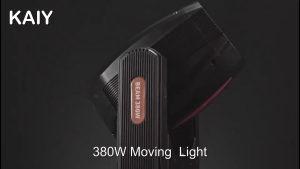 380W Moving Head Light With 19R Light Box Prism Gobo DMX Control Disco Light For Wedding/Stage/Party