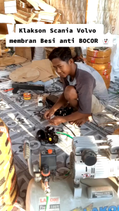 KLAKSON VOLVO SCANIA MERK CICADA 12V/24V KLAKSON ANGIN