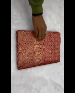 [PRE-ORDER] Organic Banarasi LICHI SILK SARI ~ Delivery Lead Time : 10 days