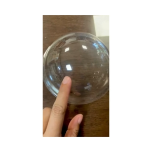 6ชิ้น ฝาครอบจานใสพลาสติกทรงสูง ฝาครอบใส ฝาครอบพลาสติกแบบใส TwinFish รุ่นPCD-6