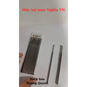Combo 10 cây móc ray tai inox cao cấp Nghĩa Vina cây lấy ráy tai cây móc tai.