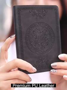 Leather Cover Jurnal Vintage Buku Catatan Harian Size A6