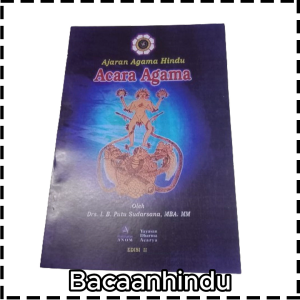 Buku Acara Agama Edisi 2 Hindu Ida Bagus Sudarsana Buku Agama Hindu Untuk Semua Orang Buku Spiritual Dan Budaya Hindu - Lazada