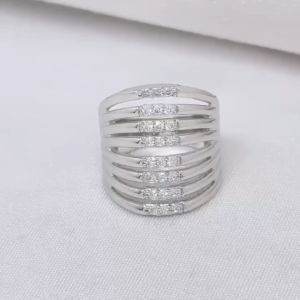 Cincin Silver Wanita G9-1A: Aksesoris Fashion Anti Karat
