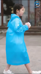 Jas Hujan Ponco Lengan Anak Bahan EVA Waterprooff - 80628