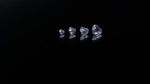 [ 1 viên ] Đá trang sức màu Trắngđá trái tim đính nhẫnhoa taivòng cổquần áođá trang sứcđá thợ bạc