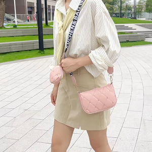 1652 ( READY STOCK ) PU SLING BAG EU FASHION HOUSE
