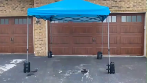 10L/20L Outdoor Tent Water-filled Sandbag Camping Beach Parasol Weighted Water-filled Sandbag Cylindrical Reinforced Pressure Weighted Water-filled Sandbag Thickened Water Bag