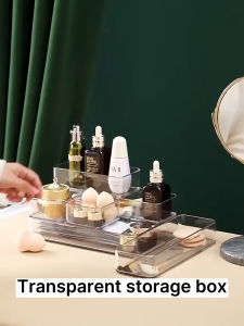 CozE Muji Style Drawer Storage Desk Dividers Plastic Trays Storage Separation Box