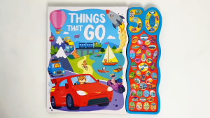 Things That Go Giant Sound Book For Kids To Learn 50 Vehicle Sounds With Beautiful Illustrations