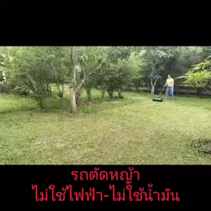 เครื่องตัดหญ้าไม่ใช้พลังงาน รถตัดหญ้าไม่ใช้พลังงาน เหมาะสำหรับหญ้าสั้นๆ 2-5 ซม. รอบการตัด1-2ครั้ง/WK มีที่ปรับระดับสูง-ต่ำ4ระดับ