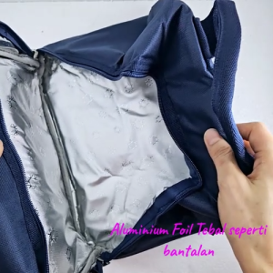 Lunch Bag Karakter Tas Bekal Makanan ukuran Besar 30 Cm Bahan Oxford Premium FoilTebal