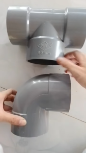 Tê ống nước phi 90mm và Co ống nước phi 90mm thương hiệu S-T