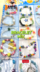 20Pcs Party Gift Bead Bracelet Mix Design Pad For Party Gift-Lootbag Filler