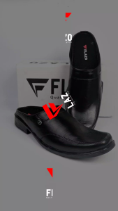 Flazo Sepatu Pantofel Slop Pria: Sepatu Formal Kerja Kantor