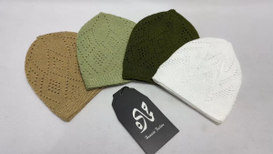 Khusus Satuan Peci Haji Bulat Rajut Peci Sholat Peci Melar Elastis By Hamada Fashion