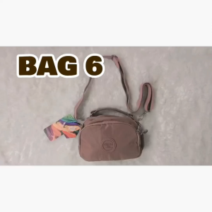 BAG-6 COLORFUL FOX 3008: Tas Fashion Wanita Kekinian & Tas Selempang Anti Air