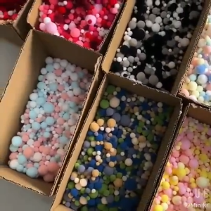 130PCS งานแต ่ งงานตกแต ่ งกาวบนผ ้ าอุปกรณ ์ เสริม Macaron Pompom Fur Balls 1 ซม.ถึง 3 ซม.Pompones DIY นุ ่ ม Pom Pom Pom หัตถกรรมใหม ่