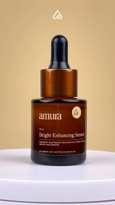 Amura Bright Enhancing Serum (20 ML) Amura Serum Pencerah Wajah Kusam Penghilang Flek Hitam Brightening & Whitening Serum