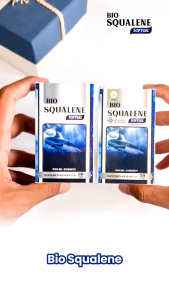 Bio Squalene Softgel Minyak Hati Ikan Hiu Berkhasiat Tinggi Omega 3 6 9 BPOM Halal MUI
