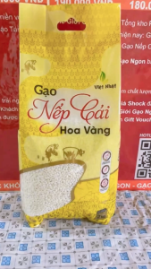 Gạo Nếp cái hoa vàng Việt Nhật cao cấp - Túi 1kg
