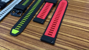 สายนาฬิกาQuickFit ซิลิโคนทูโทน 22 mm สำหรับ Garmin