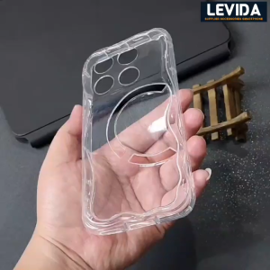 Softcase Silikon Bening Melting Case Gelombang Infinix GT 20 Pro