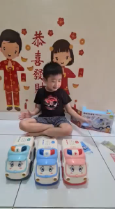 NASIUDUK MAINAN MOBIL POLI BANK ATM SIDIK JARI CELENGAN POLISI AMBULA