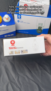 CCTV Camera Connect Cellphone HD 1080MP Dual Camera With Audio And Speaker Wifi Connect 360 Solar Outdoor Waterproof Bulb Infrared Night Vision Rotatable 360 Automatic Tracking IP Security Cameras