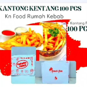 Kemasan Kentang Goreng Isi 100PCS: Praktis & Unik
