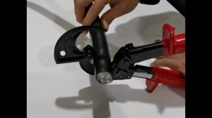 YT SHOP Tang Potong Kabel Alat Pemotong Kabel Ratchet Cutting Rang Max 240mm² Cocok Untuk Berbagai Skenario WX-325
