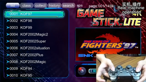 M8 Game Stick 64GB 4K HD Built in 10000 Games Video game Console 2.4G dual wireless controller HDMI TV output supporting 10 languages and 9 emulators