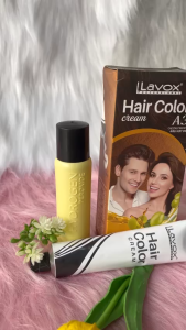 Nhuộm tóc phủ bạc LAVOX phủ bạc tốt lên màu nhanh bền màu tóc không bị khô sơ rối sau khi nhuộm