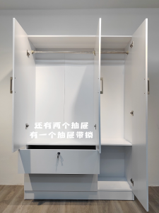 🔥2 & 3 Door Wardrobe + Top Cabinet / Almari baju 2 & 3 pintu / Almari Baju /Almari Baju Murah / Almari Murah / 衣橱 / 衣柜