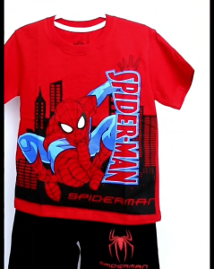 Setelan Anak Laki-Laki Spiderman Web 2-10 Thn / Baju Anak / Baju Murah
