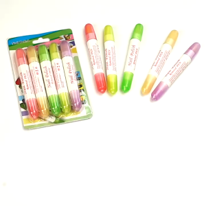 ROHWXY ปากกาเช็ดขอบเล็บ เช็ดสีเจล (ต้องเติมน้ํายาเอง)