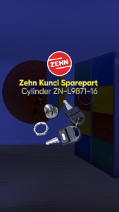 Zehn Kunci Cylinder ZN-L9871-16