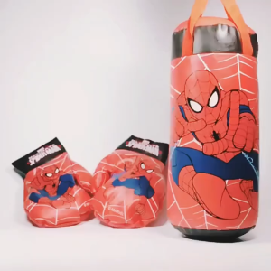 พร้อมส่ง ชุดนวมและกระสอบทราย กระสอบทรายต่อยมวย พร้อมนวม สำหรับเด็ก มี 2 ขนาด ให้เลือก 1ชุดได้3ชิ้น