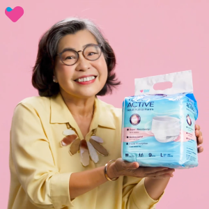 BW - Ultra Active Pull up Adult Diaper Pants For All Day Use (Size M/L 10pcs/bag)