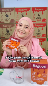 BAGOOS Oatmilk Chocolate (35g X 12s) by Yana Samsudin