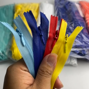 [ยกโหล]ซิปซ่อน 9 นิ้ว ถึง24นิ้ว  ตรา P.P. คุณภาพดี รูดลื่น สีไม่ตก