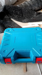 MIKAYOO Bor Listrik 10mm Tangan Kayu Besi Electric Drill 10 mm Reversible Bolak Balik 1 Set dengan koper