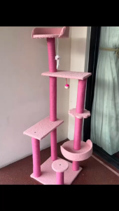 MIAW COCA COLA Kandang Kucing Tingkat Panjatan Kucing Cat Tree Cat Condo Scratcher Cat Toys Garukan