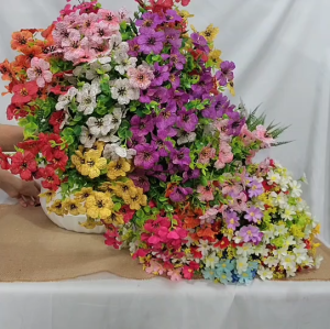 ช่อดอกเดซี่ และ ช่อดอกผีเสื้อ (เทียม) ก้านยาว 35cm. ดอกไม้ปลอม ดอกไม้ประดิษฐ์ พร๊อพถ่ายรูปมินิมอล ดอกไม้ใส่แจกัน