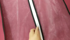 180CM Cover Baju Anti Debu Pelindung Gaun Pengantin / Tas Jinjing Penyimpanan Serbaguna / Penutup Debu Non-anyaman