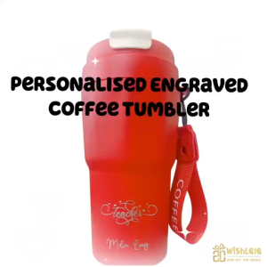 Personalized Engraving Coffee Tumbler | Teacher Day Gift | Christmas Gift | Farewell Gift | FREE gift box