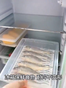 5Pcs Transparent Fish Meat Drain Plate Tray with Lid Food Fresh-keeping Drain Box Refrigerator Food Storage Boxes Fridge Sealed Organizer